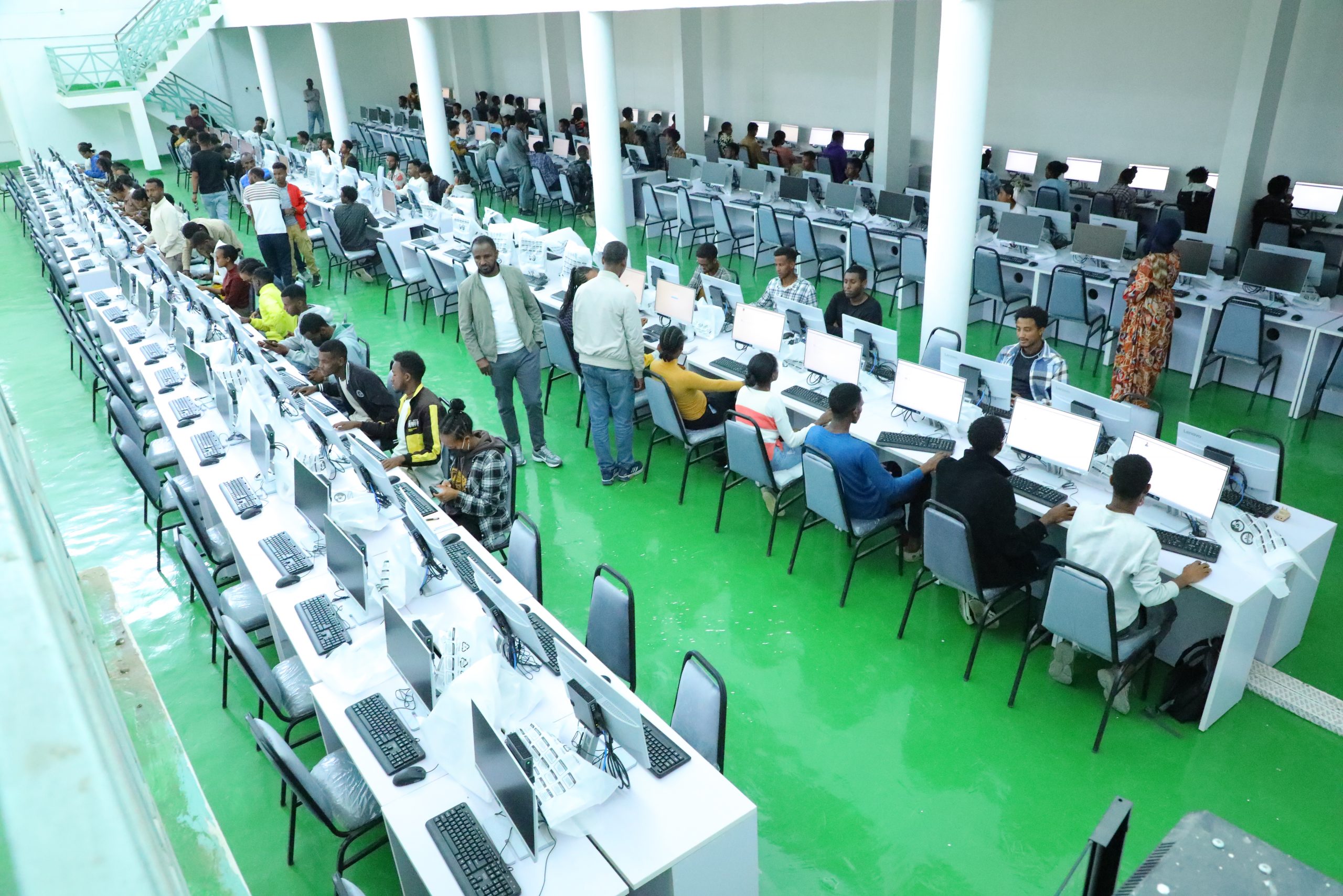 AdU Students in Action: Online Examinations.